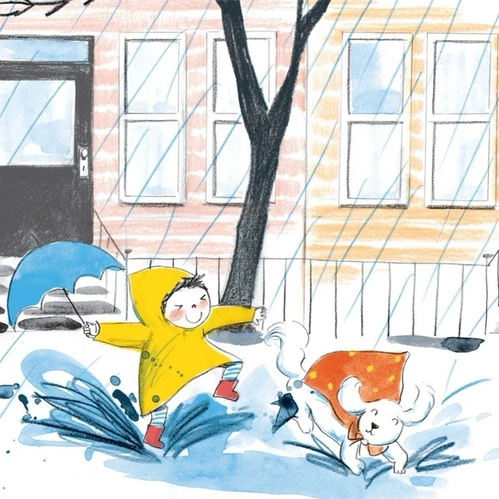 Puddle Children’s Book by Hyewon Yum